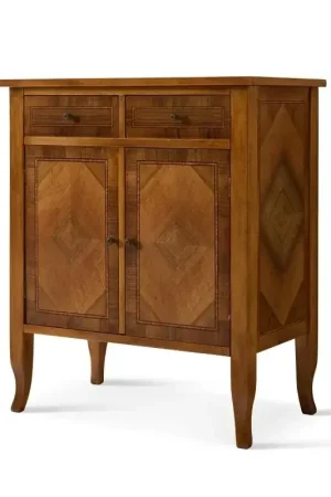 Occasione Imperdibile Credenza classica 2 porte 2 cassetti intarsio legno bassano 71X41x83