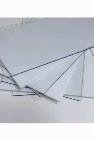 Non Perdere Vetro Sintetico Pretagliato Liscio Trasparente 50x25 cm da 4 mm Termoformabile
