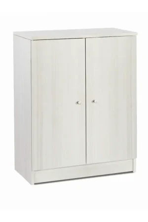 Armadietto mobile 2 ante 62x34x80H cm in kit di montaggio colore Eucalipto A Buon Prezzo