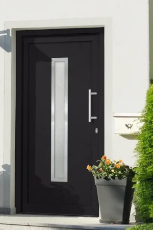 Porta di Ingresso Antracite 98x208 cm 279244 Subito Disponibile