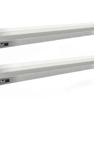 2 x Ripiani in Acciaio Inox Cucina Commerciale Mensole Muro e Staffe 194 x 30 cm Prezzo Basso