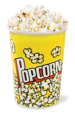Contenitori di Cartone per Popcorn, 25 pezzi Prezzo Ridotto