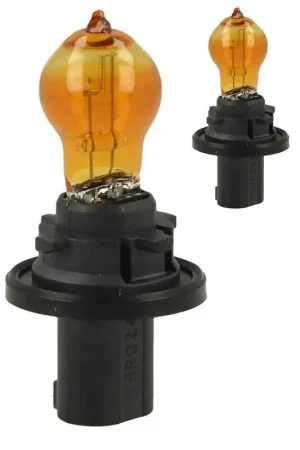 2 PZ Lampada Alogena HPC24WY 12V 24W Amber Compatibile Philips 12272NAC1 Reso Gratuito