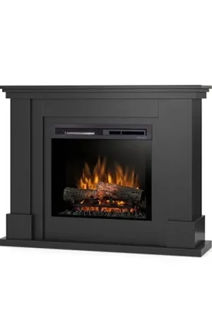 Caminetto Elettrico A Libera Installazione A LED - Nero - 23" - 110 x 89.7 x 30 - LUENA Super Prezzo