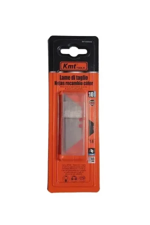10 Pezzi Lame Ricambio Trapezoidali SK5 18mm per Cutter, Cartone, Plastica, Corda Pagamento Sicuro