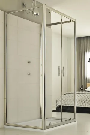A Buon Prezzo Box Doccia 3 lati 70x120x70 CM H198 trasparente mod. Cristal Trio 2 Ante