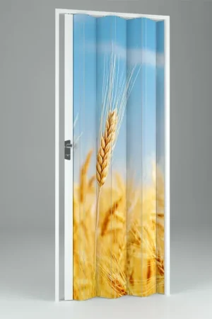 Acquista Ora Porta a Soffietto da Interno in PVC Grain 102x214 cm mod. Vera