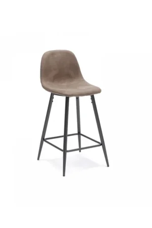 2x Sgabello in similpelle - Brigitte Sconto