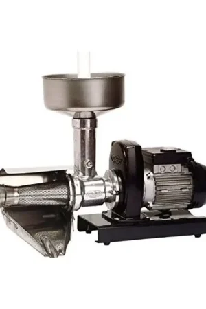 ALA 2000 SM3 Spremipomodoro Elettrico con Motoriduttore Acciaio Inox 370W 0.5 HP 180 Kg-h Popolare