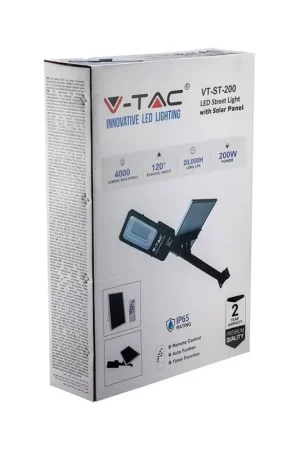 50 W LED Solar Street Light 6000K Subito Disponibile