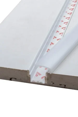 A Buon Prezzo 4pcs Profilo 2mt taglio di luce cartongesso habito forte alluminio strisce LED soffitto parete con adesivo 3M IP20