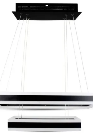 113 W morbido lampadario Dimmabile 3000K Nero 3000K Offerta Limitata