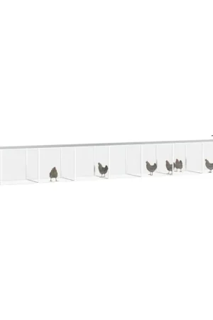 Affare Gabbia per Polli Antracite 900x91x100 cm Acciaio Zincato 3106458